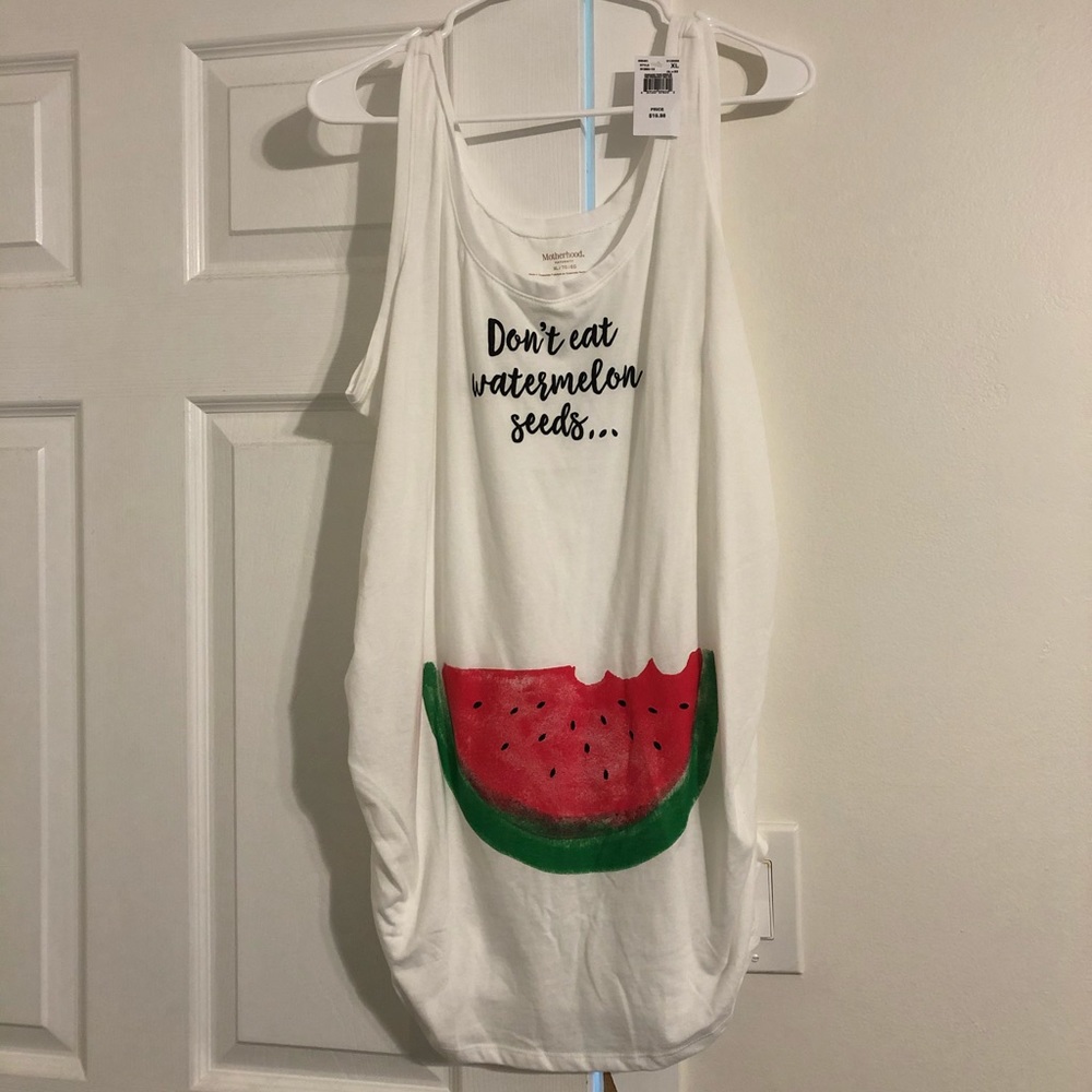 Watermelon Maternity Tank Top